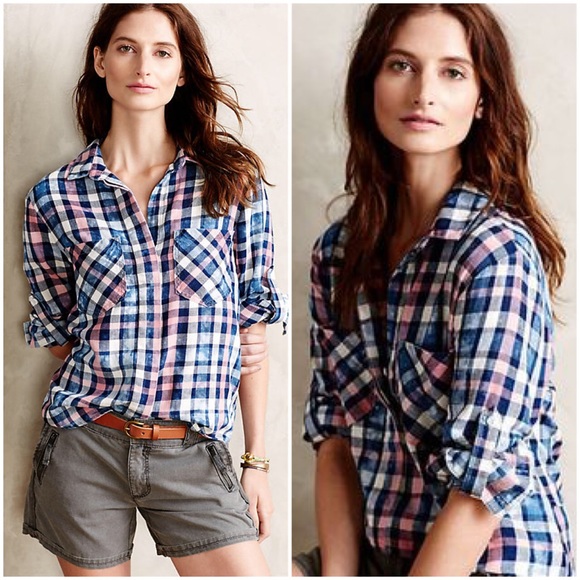 Anthropologie Tops - Anthropologie Cloth & Stone Narran Buttondown