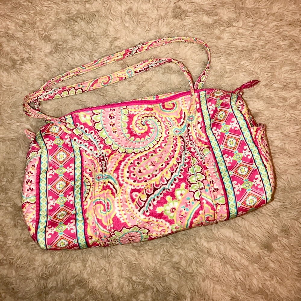 Vera Bradley Capri Melon duffel bag