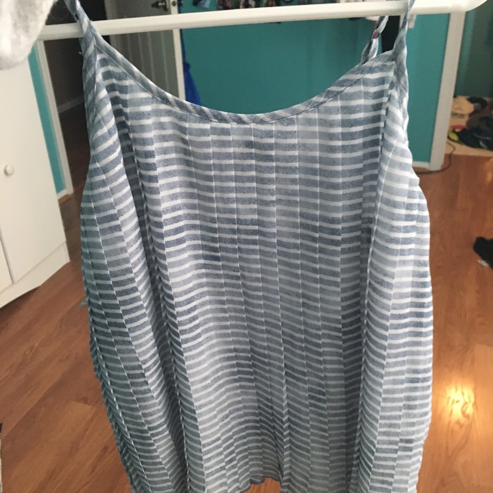 striped tank top