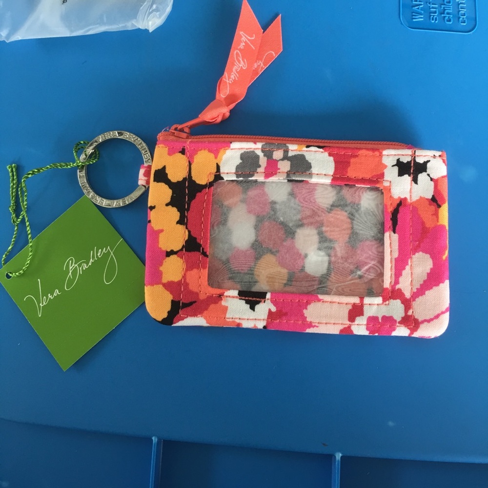 Brand New VERA Bradley Zip ID Case