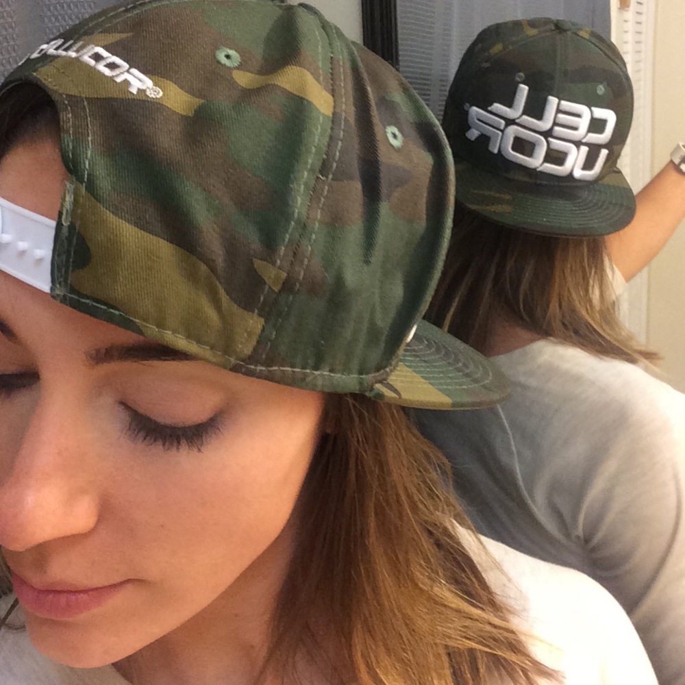 Camofluage Flat Bill Hat