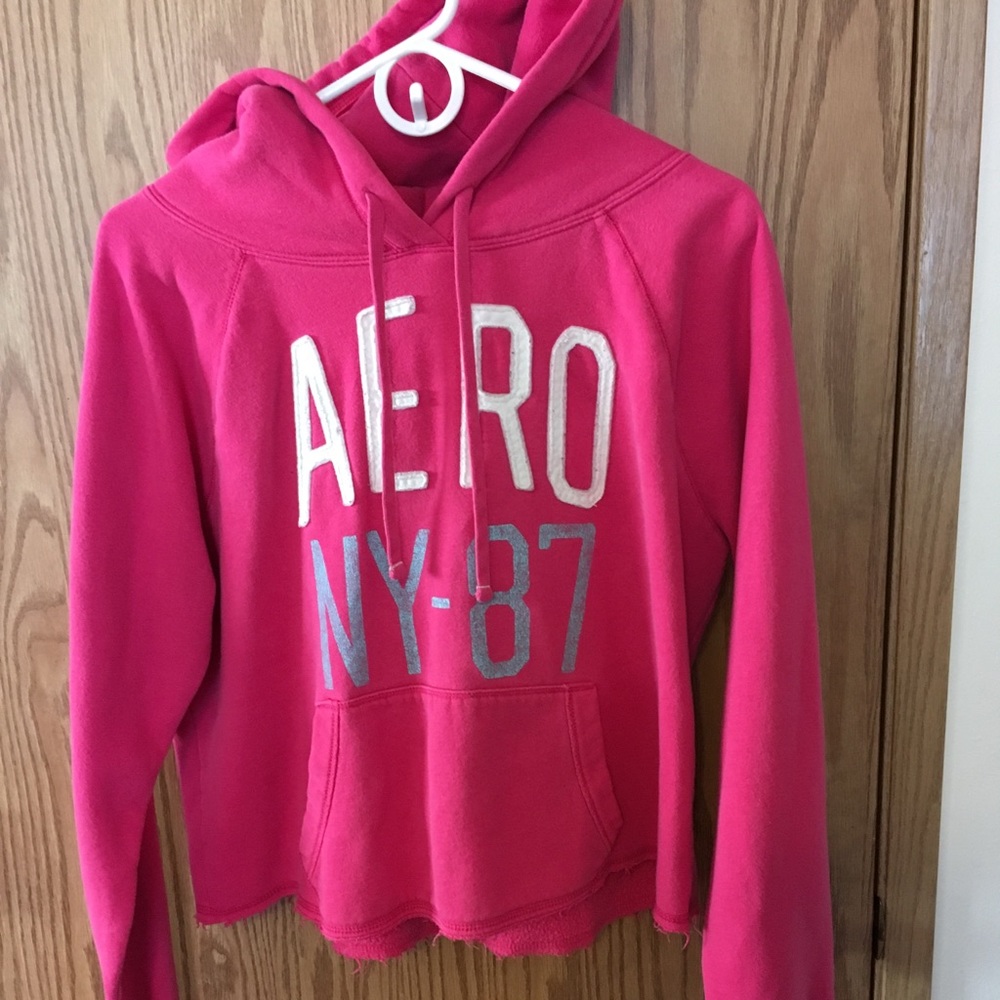 Aeropostale short wasted hoodie
