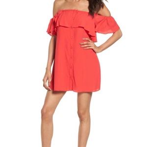 Privacy Please off the shoulder dress