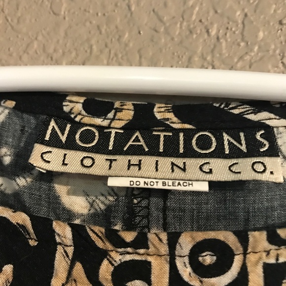 (2/$15) Size XL Notations Clothing Co. Black Dress - Picture 2 of 6
