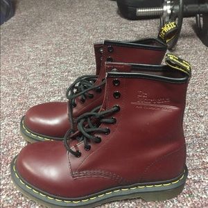 NWOT Cherry Red Dr. Martens!
