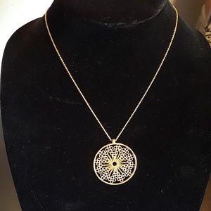 14k Gold Dreamcatcher Necklace