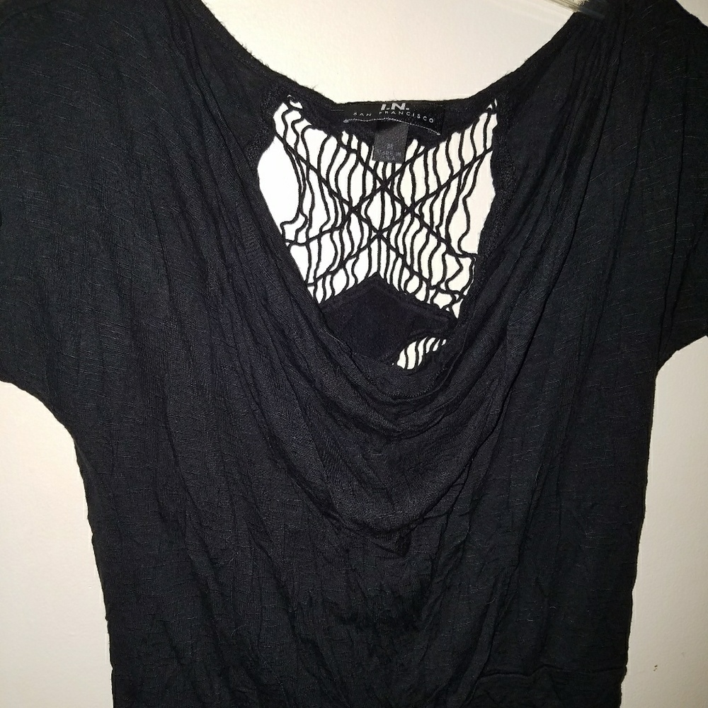 Black dress shirt