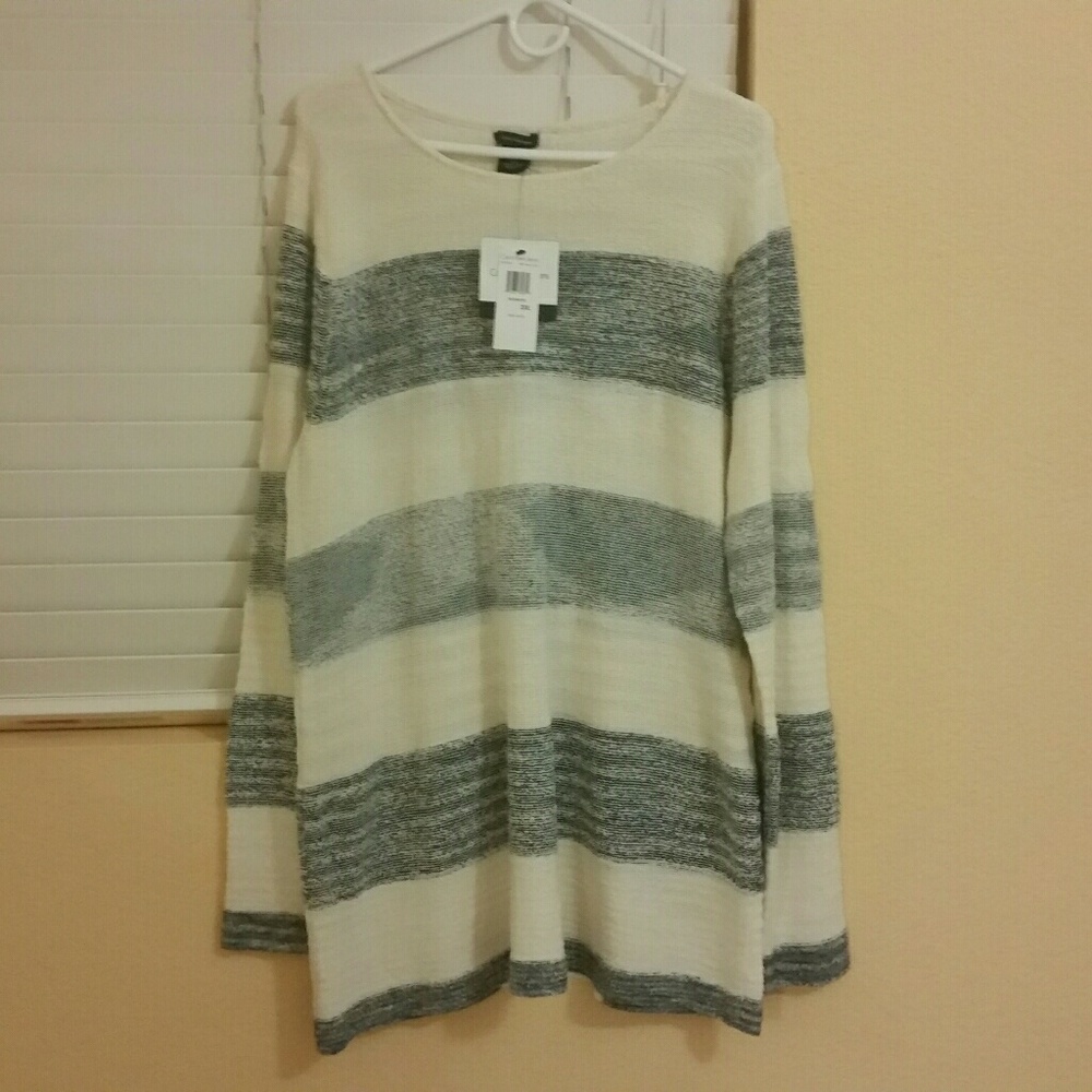 Womens plus size  Calvin  Klein  tunic  sweater