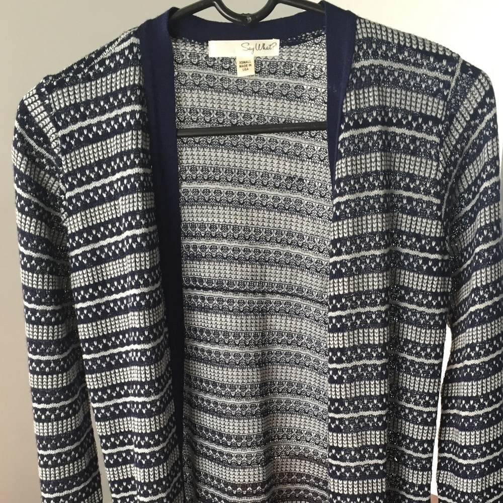 Say What Long Loose Fit Lightweight Sweater