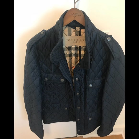 burberry quilted jacket mens