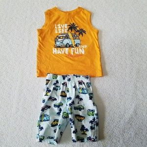 Little Adventurer Surf Matching Outfit Set 3T