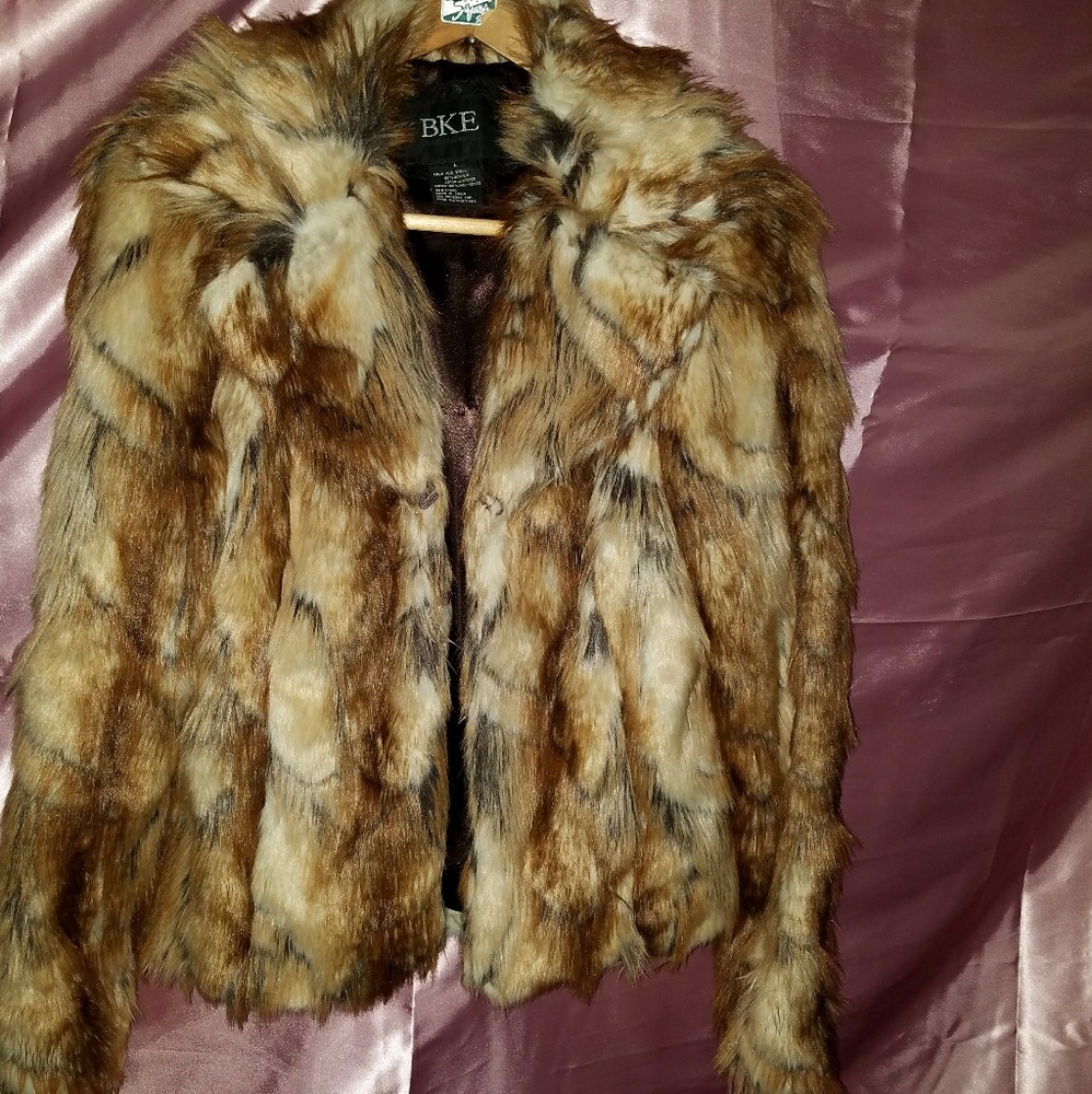 Faux Fur Coat