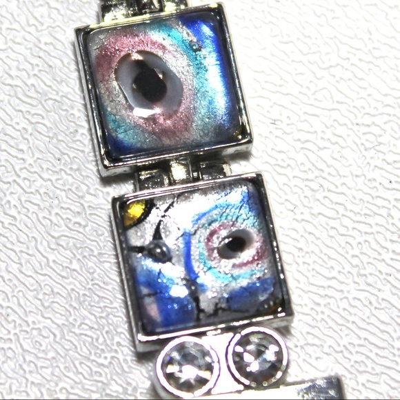 CLEARANCE⬇️NWOT Dichroic Glass Watch★PRICE FIRM - Picture 2 of 8