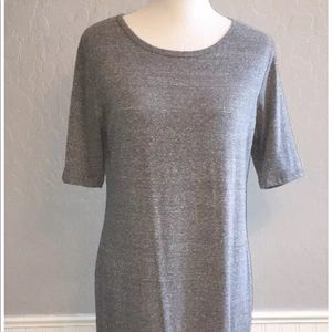 Lularoe Julia solid gray