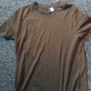 Plain Dark green shirt