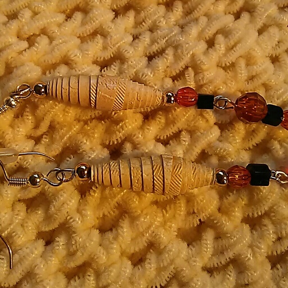 CRANE on Natural Stone Necklace set - Picture 4 of 4