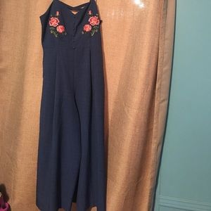 Spaghetti strap romper