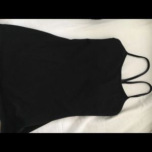 Black Lululemon classic tank