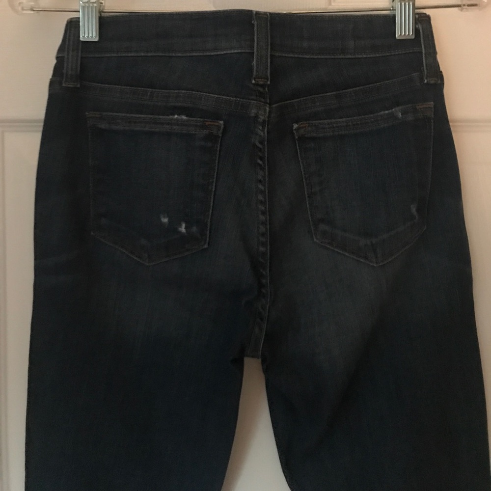 Jcrew Distressed Toothpick Jean Size 26 - Picture 4 of 5