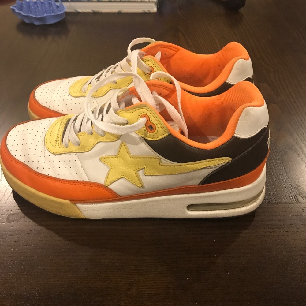 Vintage bathing ape bapesta foot soilders