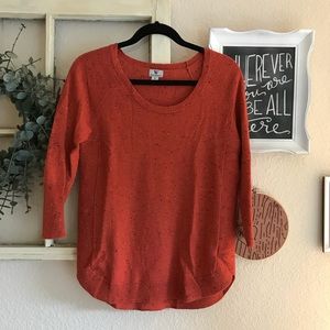 Quarter-Sleeve Sweater