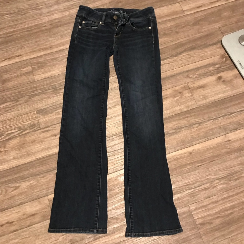 AE slim bootcut jeans