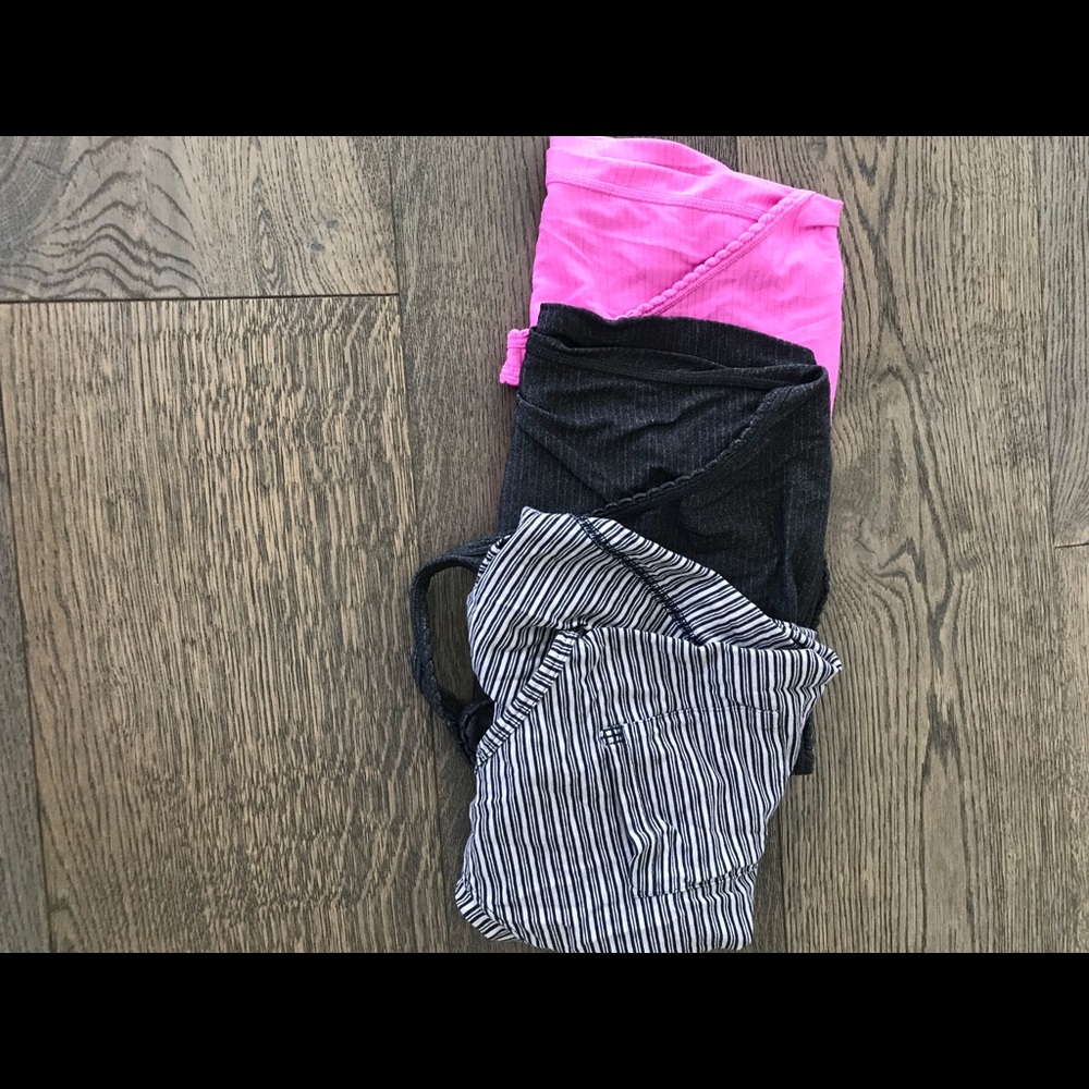 3 Lululemon tanks