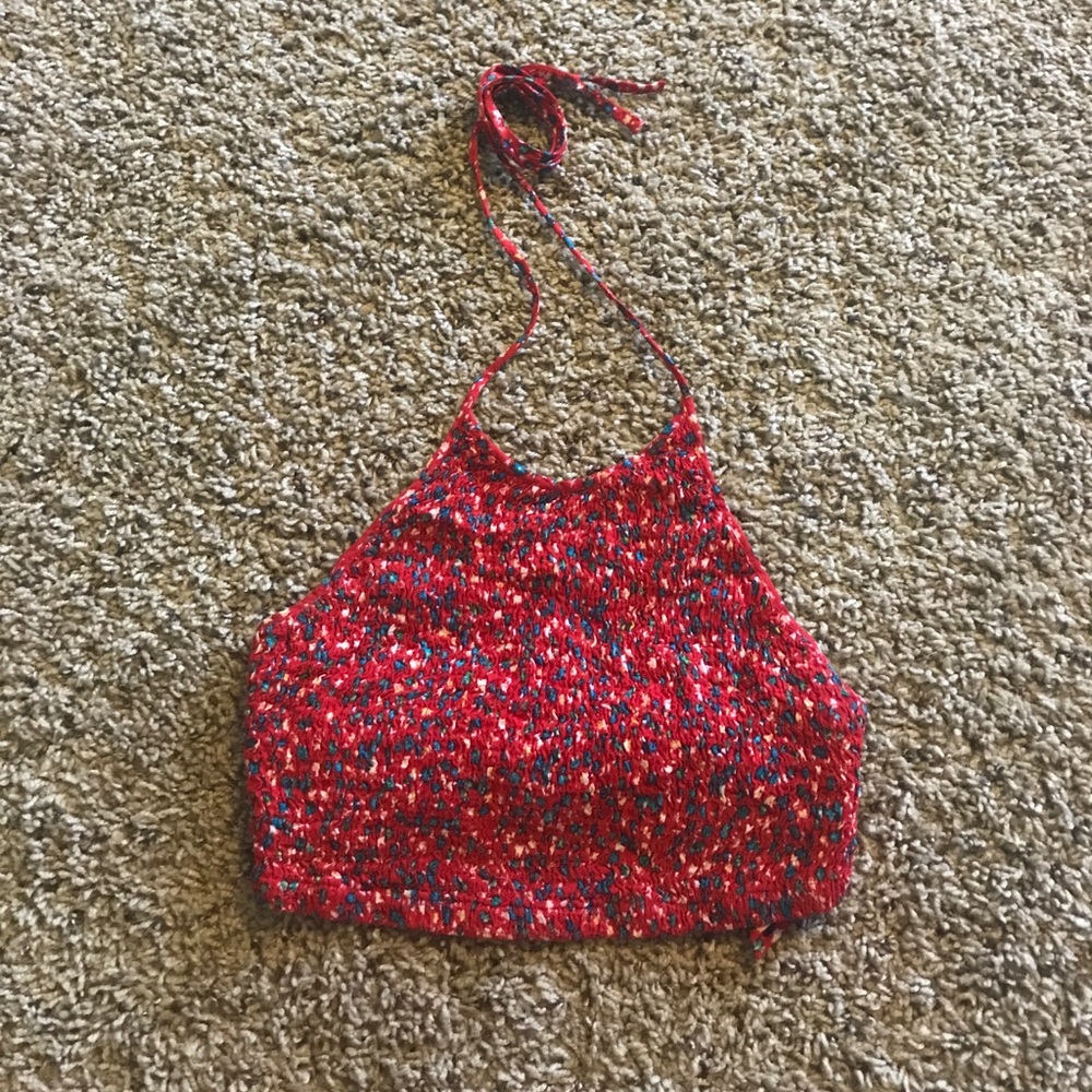 Floral crop top
