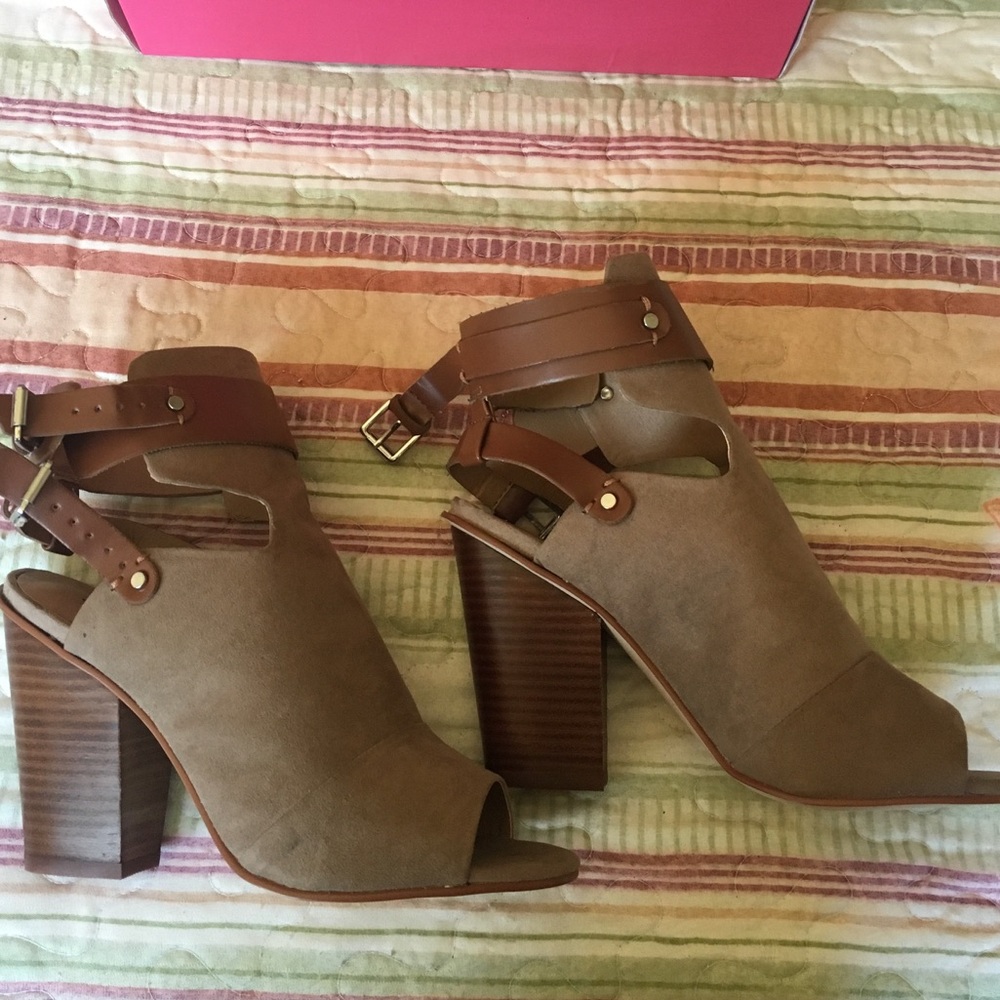 Just Fab bootie heels