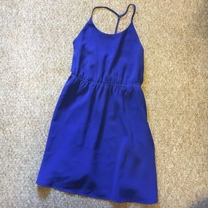 Royal blue dress, size small