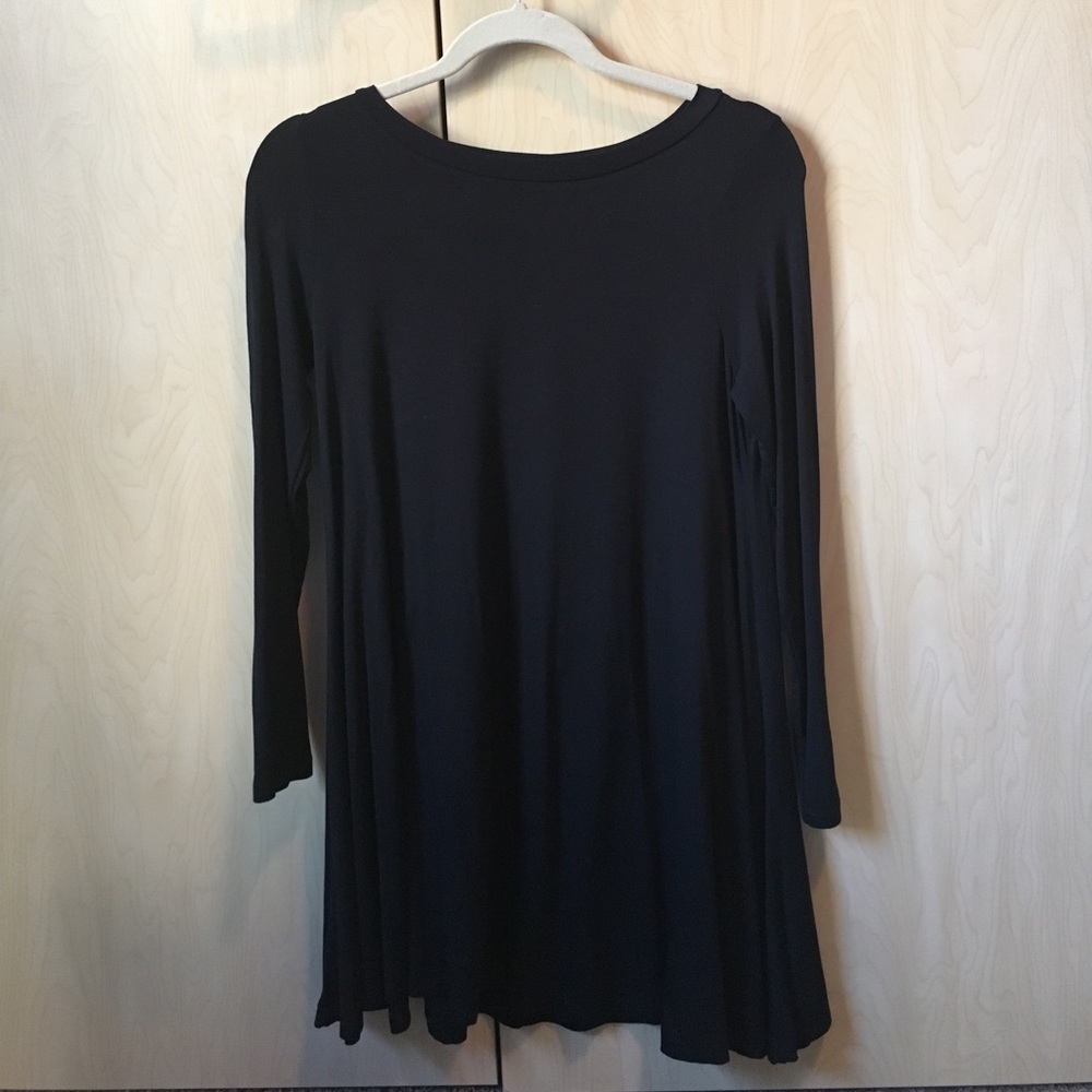 Long sleeve T-shirt dress
