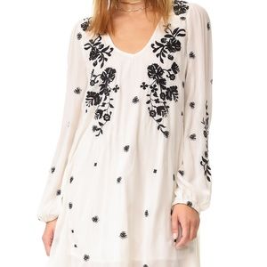 Free People embroidered dress