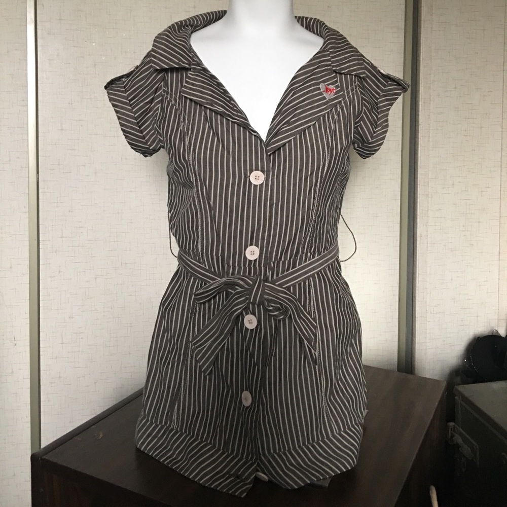 Button up dress