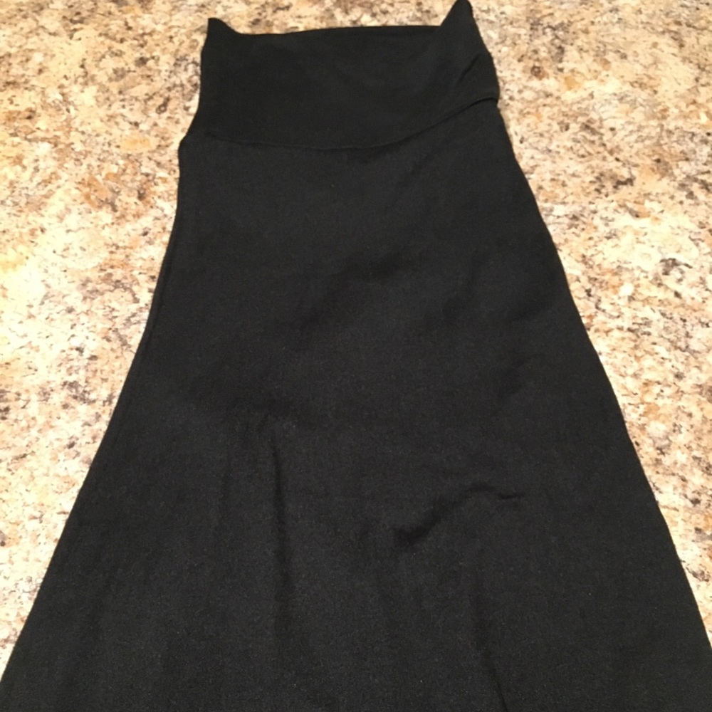 Lularoe Black Maxi Skirt