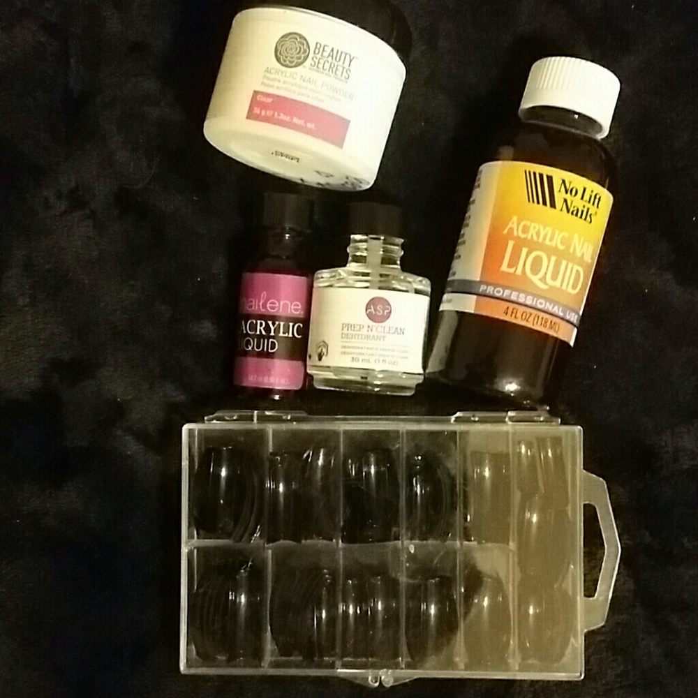 Acrylic nail supplies