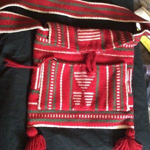 Navajo woven bag