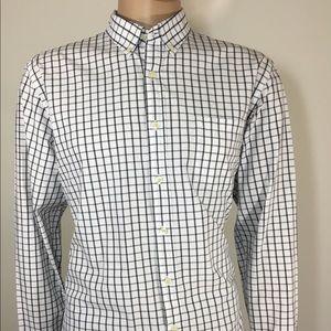 J. CREW Men's Shirt Tailored Fit SZ L Long Sleeve
