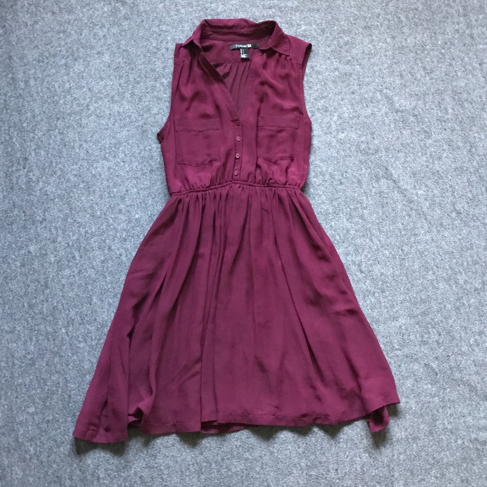 Maroon dress