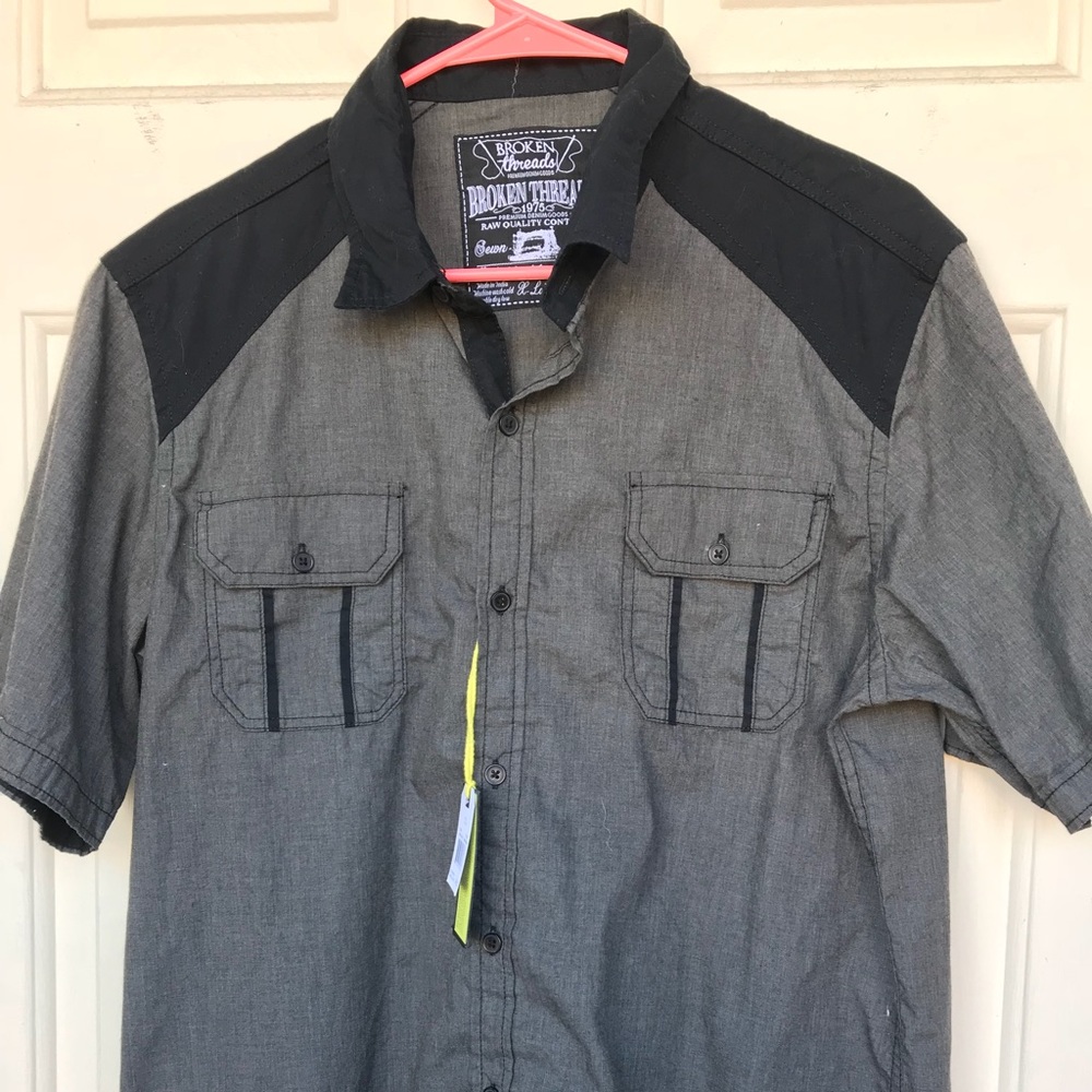 ❤️❤️Broken Threads Men’s Cotton camp shirt