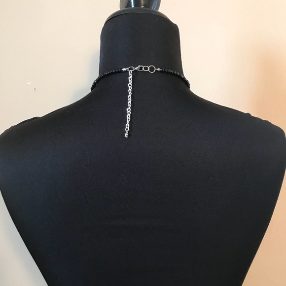 Handmade Necklace and Earrings Set Glass Beads New - Picture 6 of 6