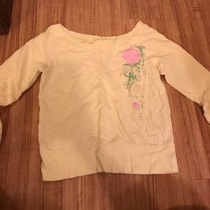 Slouchy crew neck sweater