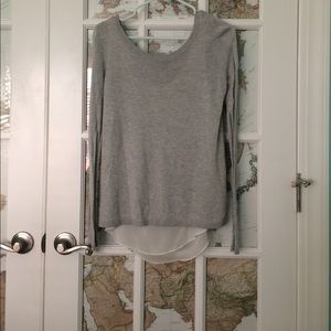 Express open back sweater