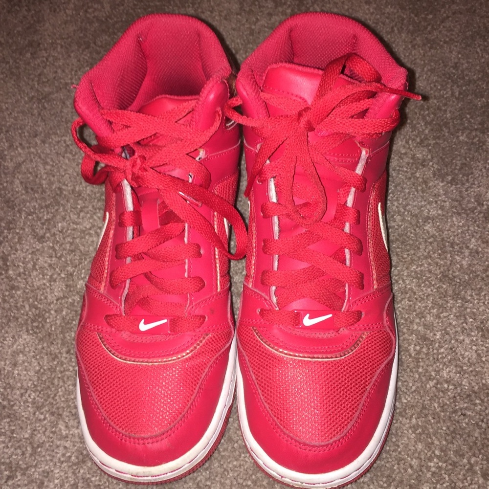 Red Nike Hightops