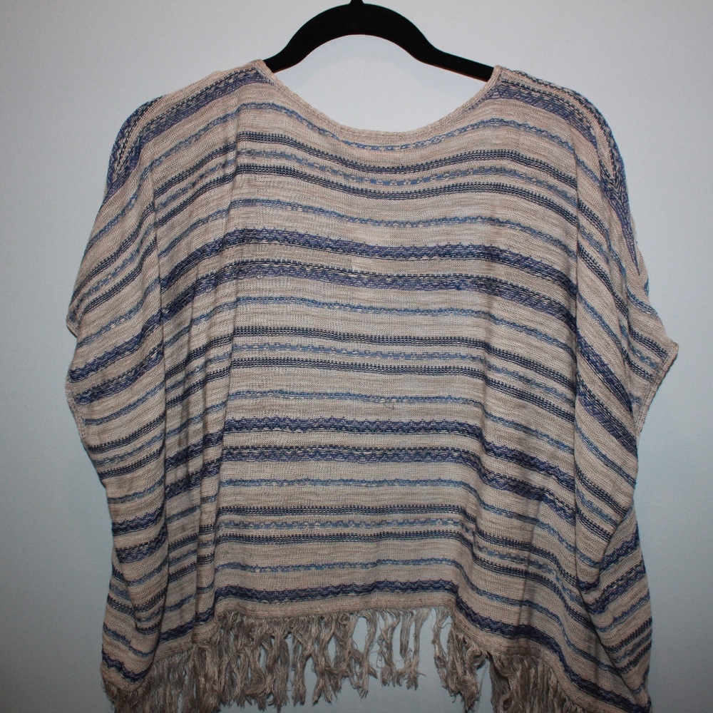 Tan Striped cardigan brand new with tags!
