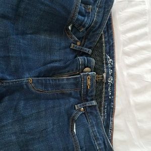 Eddie Bauer 6 Slightly Curvy Brushed Cotton Jeans