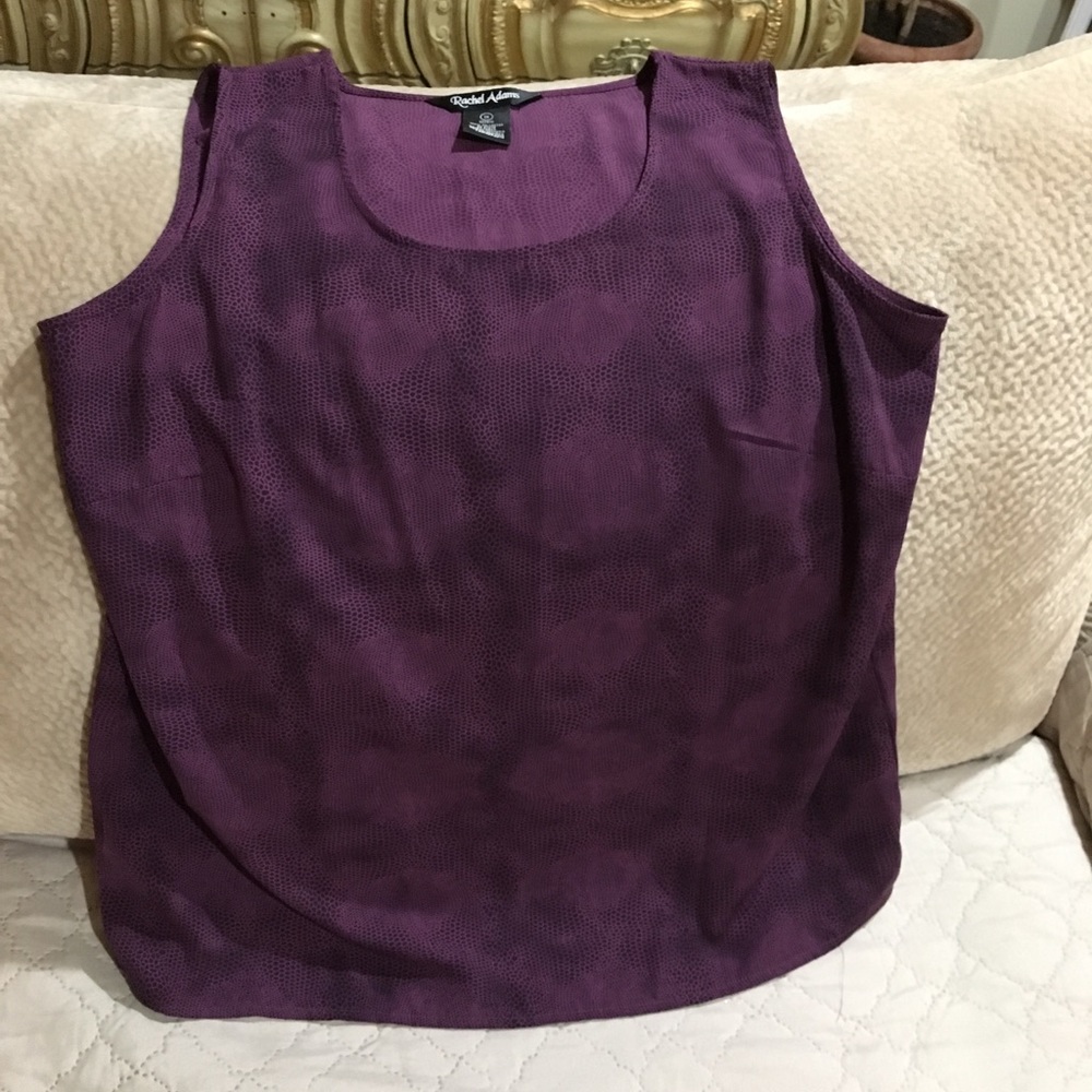 Rachel Adams New Plum Top SZ 1X
