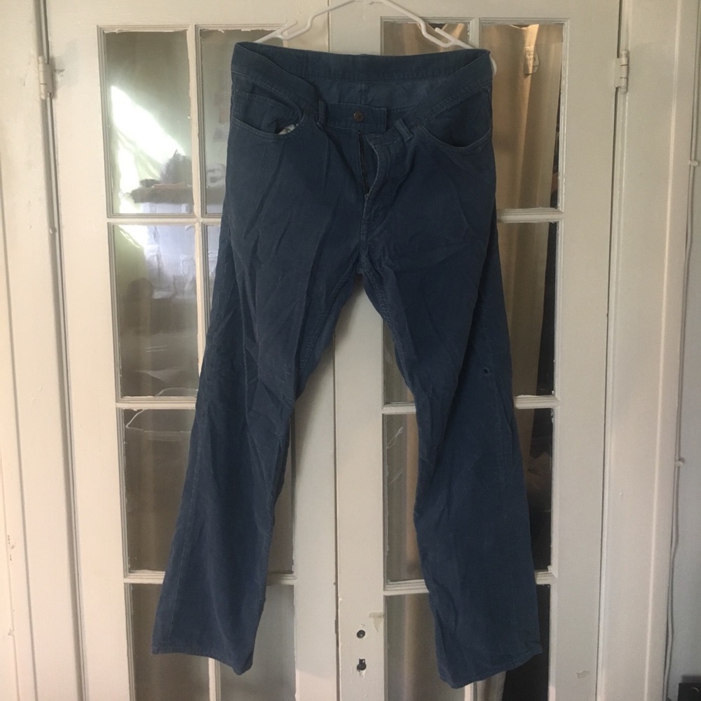 Polo Ralph Lauren Blue Corduroy Pants