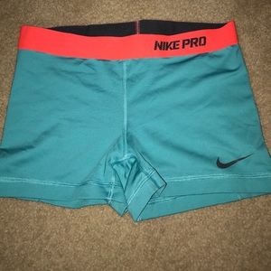 Nike Pro spandex shorts