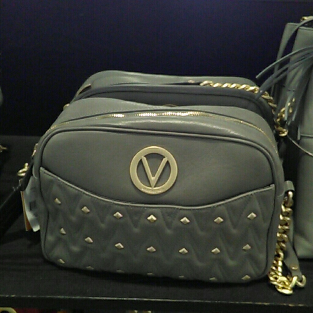 VALENTINO mouse medium purse grey