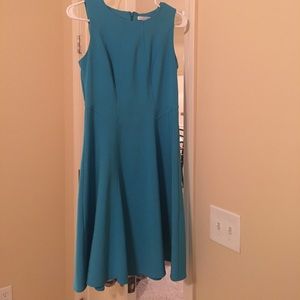 Short sky blue dress